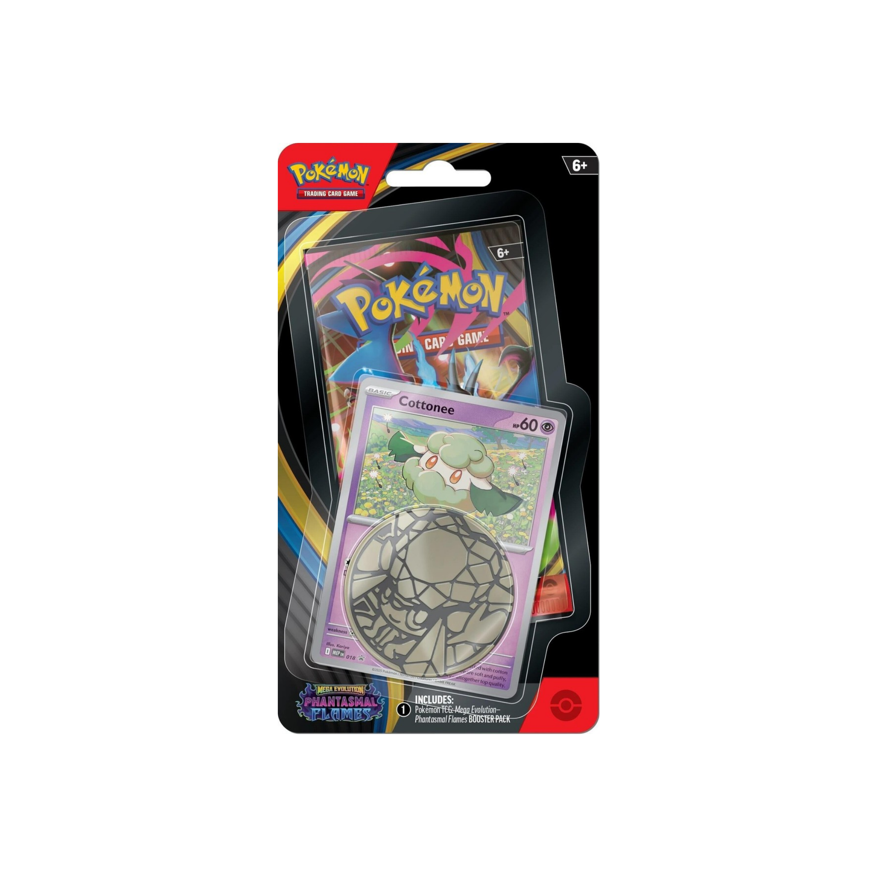 Pokémon Phantasmal Flames Cottonee 1-Pack Blister
