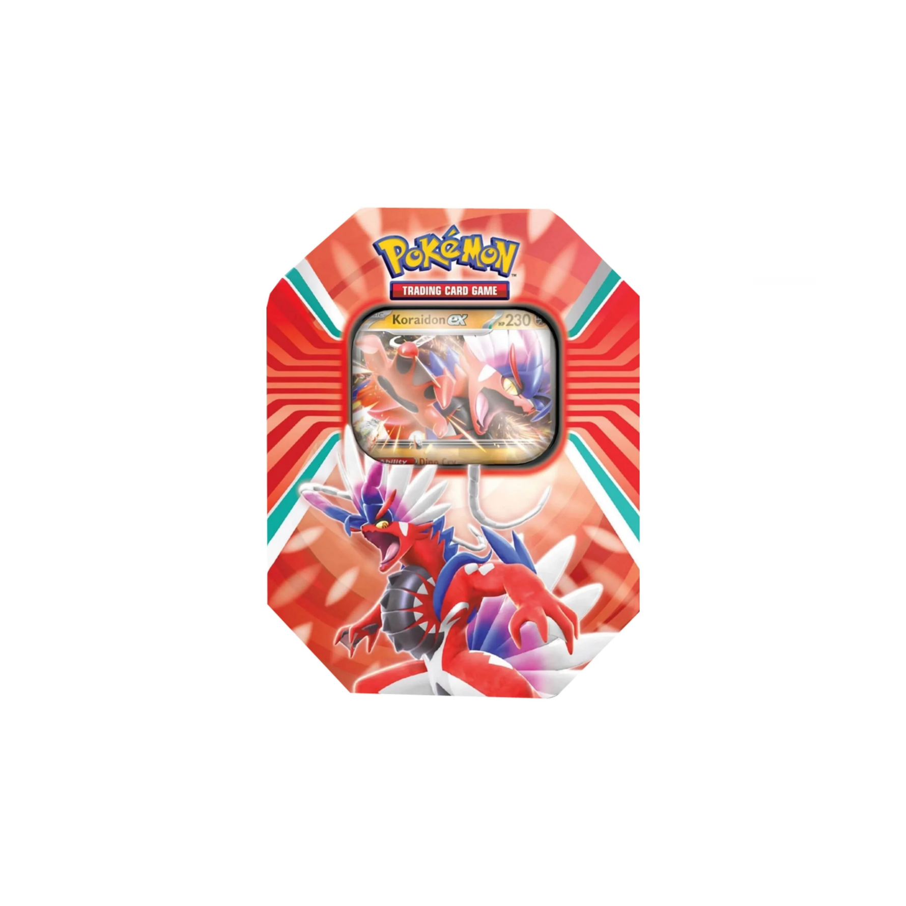 Pokémon Paldea Legends Tin Koraidon ex