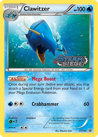 Image for Clawitzer (XY Steam Siege Prerelease) (XY Promos) (XY146) - Pokemon