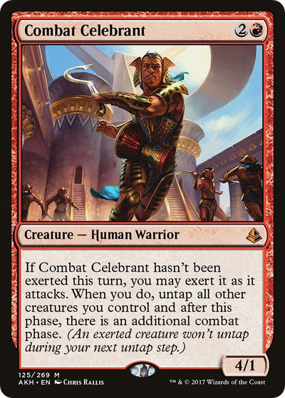Image for Combat Celebrant (Amonkhet) (125) - Magic: The Gathering