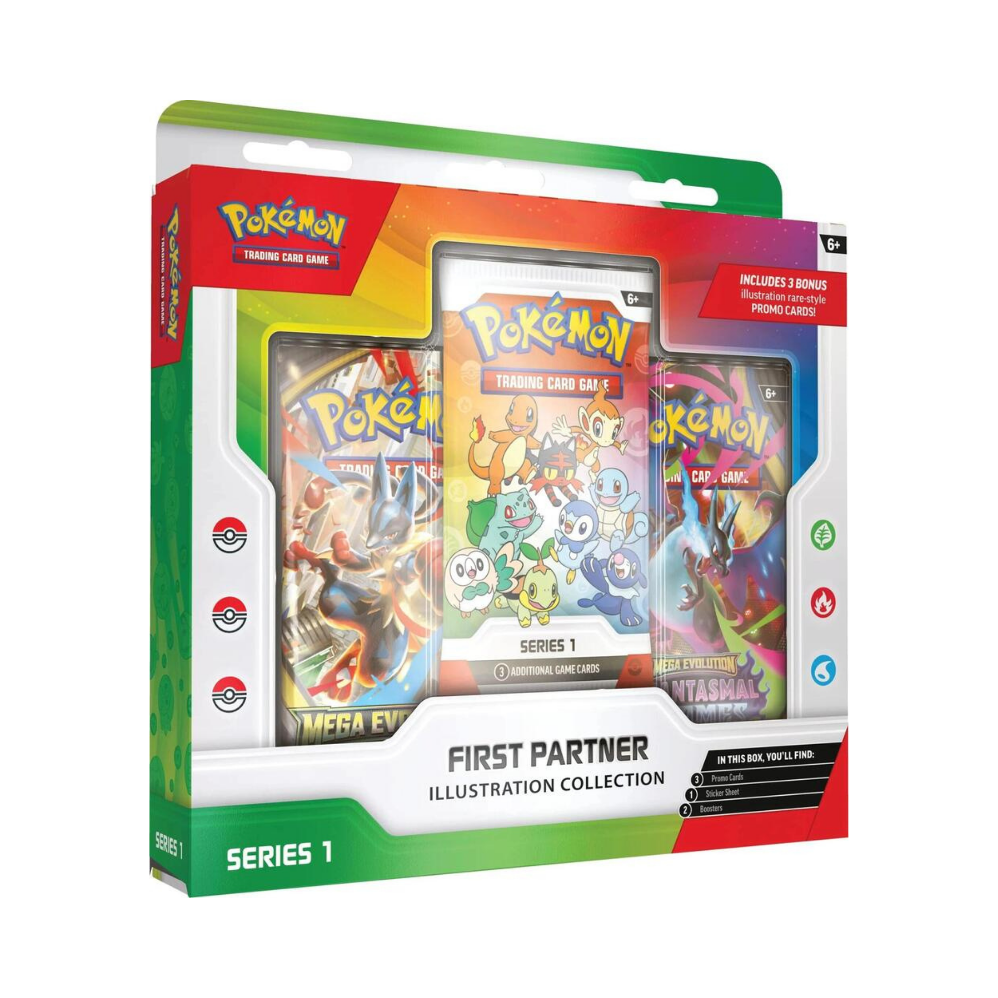 Pokémon First Partners Illustration Collection | Series 1