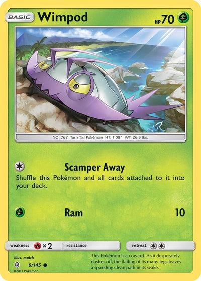 Image for Wimpod (SM - Guardians Rising) (8/145) - Pokemon