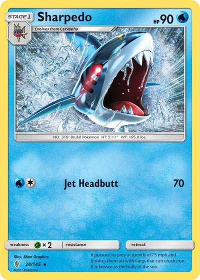 Image for Sharpedo (SM - Guardians Rising) (28/145) - Pokemon
