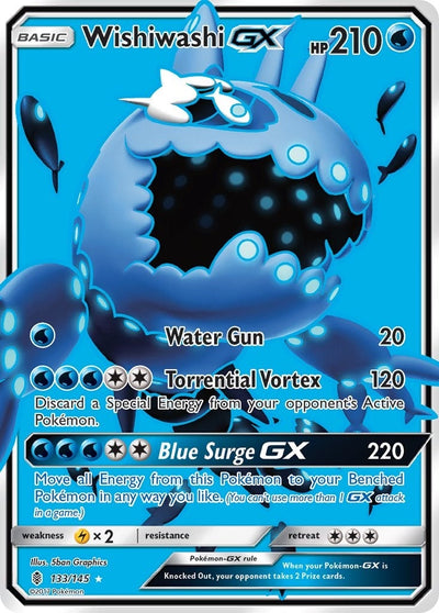 Image for Wishiwashi GX (Full Art) (SM - Guardians Rising) (133/145) - Pokemon