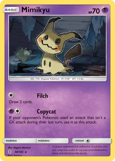 Image for Mimikyu (SM - Guardians Rising) (58/145) - Pokemon