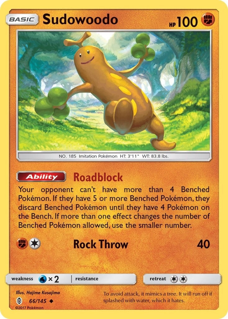 Image for Sudowoodo (SM - Guardians Rising) (66/145) - Pokemon