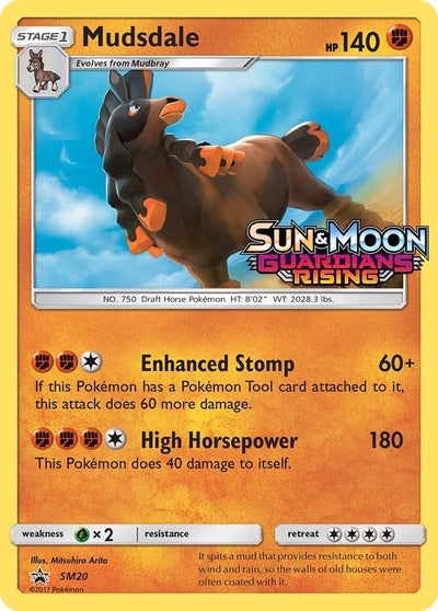 Image for Mudsdale - SM20 (Prerelease) (SM Promos) (SM20) - Pokemon