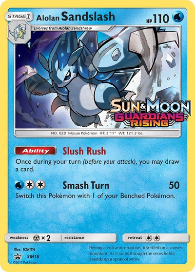 Image for Alolan Sandslash - SM18 (Prerelease) (SM Promos) (SM18) - Pokemon