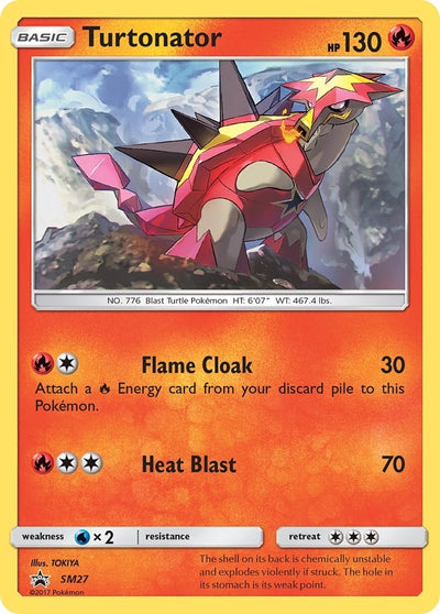 Image for Turtonator - SM27 (SM Promos) (SM27) - Pokemon