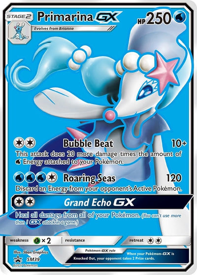 Image for Primarina GX - SM39 (SM Promos) (SM39) - Pokemon