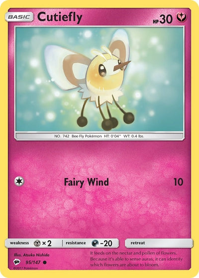 Image for Cutiefly (SM - Burning Shadows) (95/147) - Pokemon