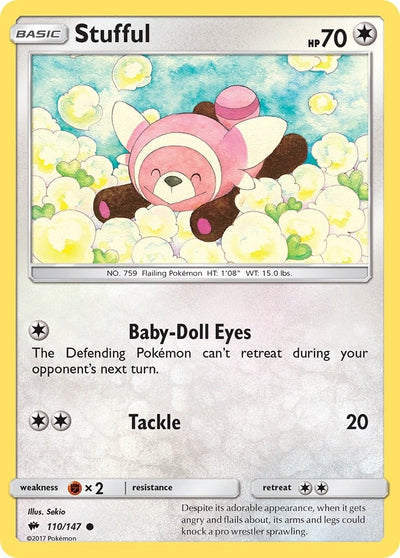 Image for Stufful (SM - Burning Shadows) (110/147) - Pokemon