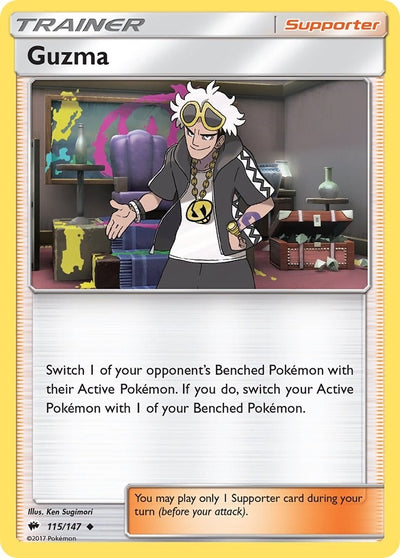 Image for Guzma (SM - Burning Shadows) (115/147) - Pokemon