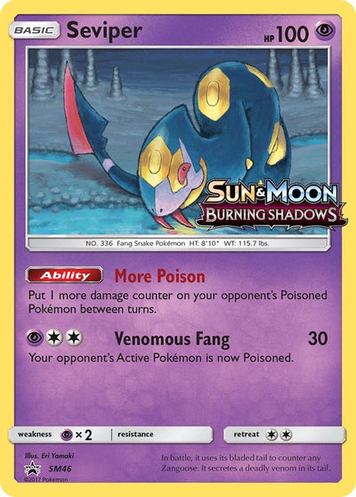 Image for Seviper - SM46 (Prerelease) (SM Promos) (SM46) - Pokemon