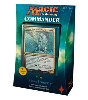 Image for Commander 2017 Deck - Feline Ferocity (C17)