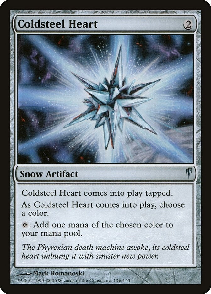 Image for Coldsteel Heart (Coldsnap) (136) - Magic: The Gathering