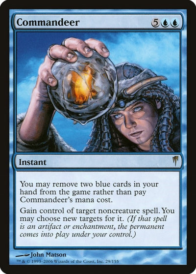 Image for Commandeer (Coldsnap) (29) - Magic: The Gathering