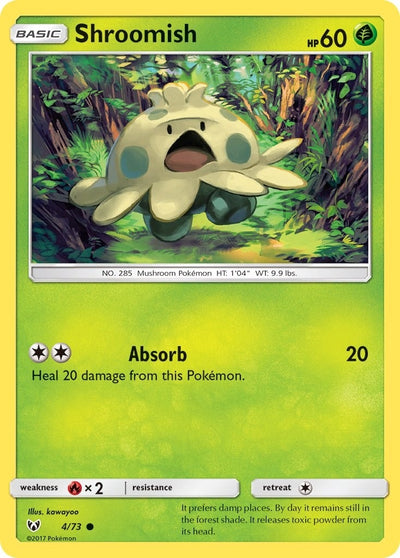 Image for Shroomish (Shining Legends) (4/73) - Pokemon
