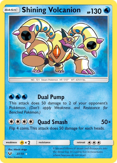 Image for Shining Volcanion (Shining Legends) (27/73) - Pokemon