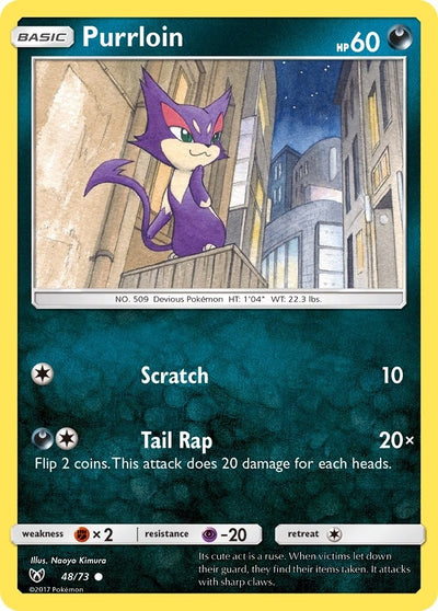 Image for Purrloin (Shining Legends) (48/73) - Pokemon