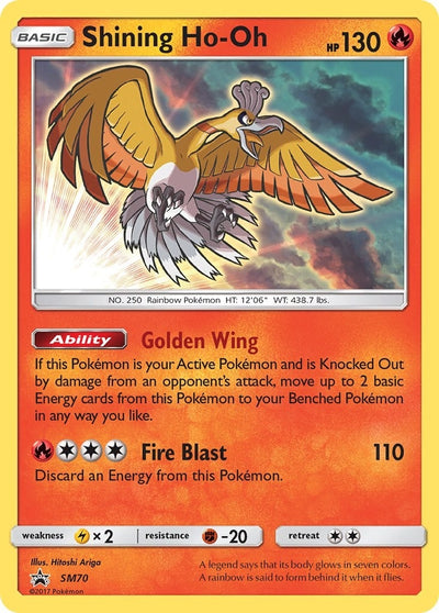 Image for Shining Ho-Oh - SM70 (SM Promos) (SM70) - Pokemon