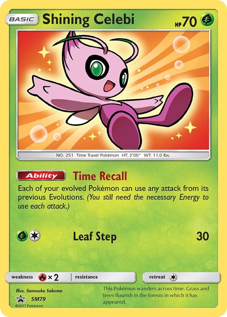 Image for Shining Celebi - SM79 (SM Promos) (SM79) - Pokemon
