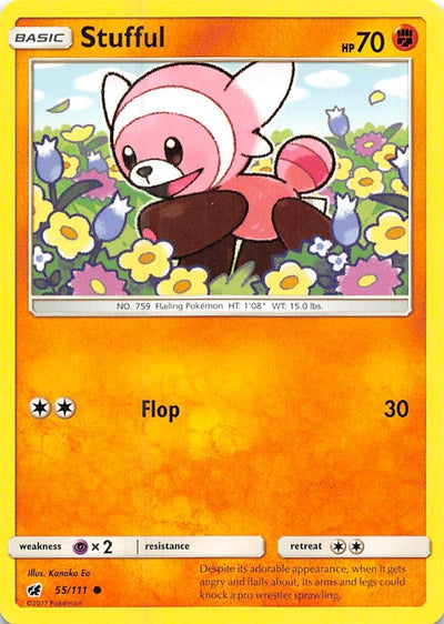 Image for Stufful (SM - Crimson Invasion) (55/111) - Pokemon