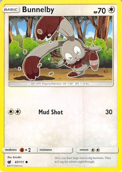 Image for Bunnelby (SM - Crimson Invasion) (87/111) - Pokemon