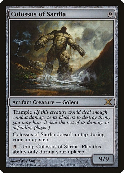 Image for Colossus of Sardia (10th Edition) (317) - Magic: The Gathering