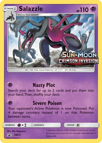Image for Salazzle - SM73 (Prerelease) (SM Promos) (SM73) - Pokemon