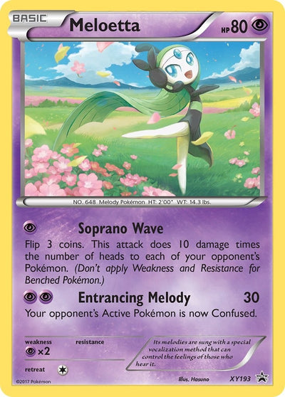 Image for Meloetta - XY193 (XY Promos) (XY193) - Pokemon
