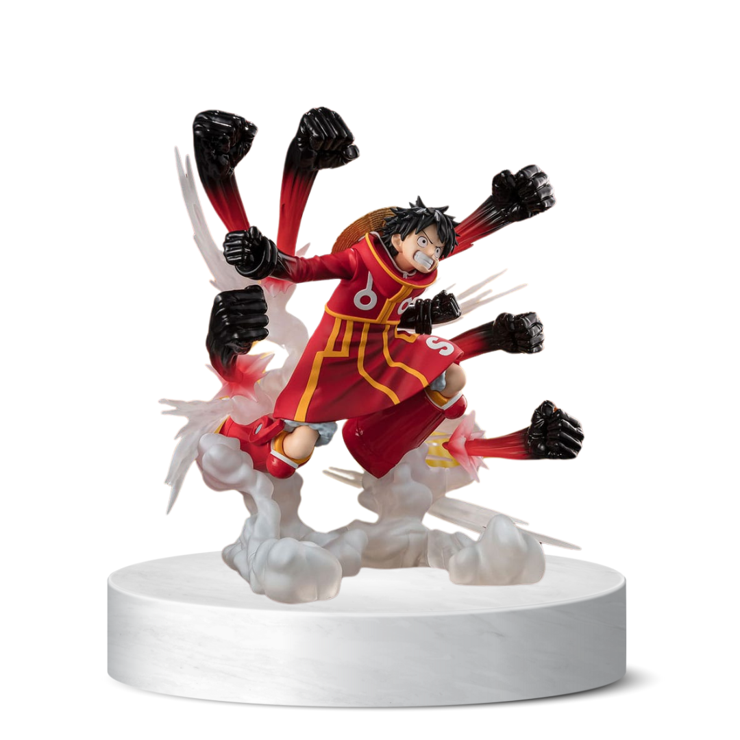 One Piece Luffy - Gum Gum Hawk Gatling Statue - ZERO Extra Battle