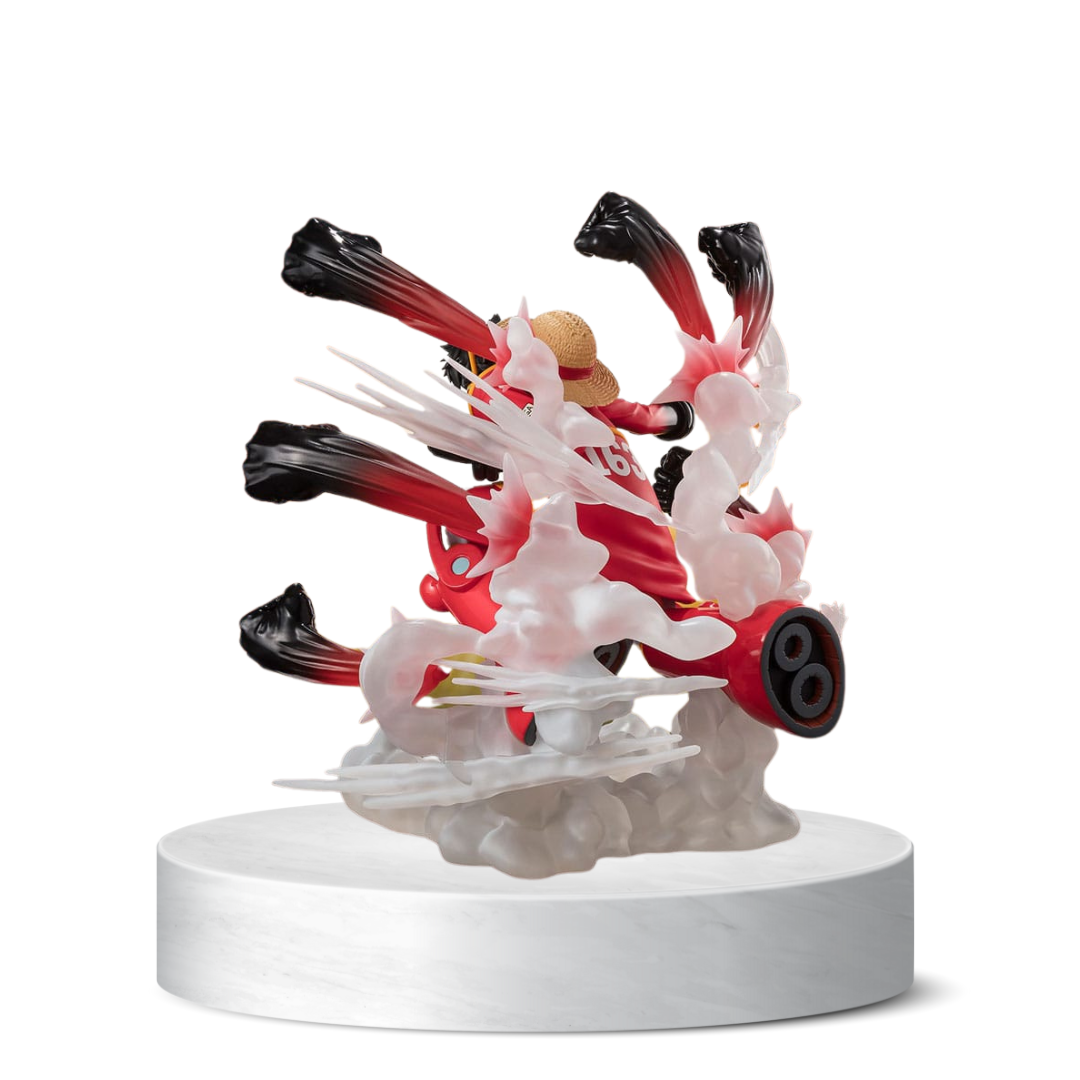 One Piece Luffy - Gum Gum Hawk Gatling Statue - ZERO Extra Battle