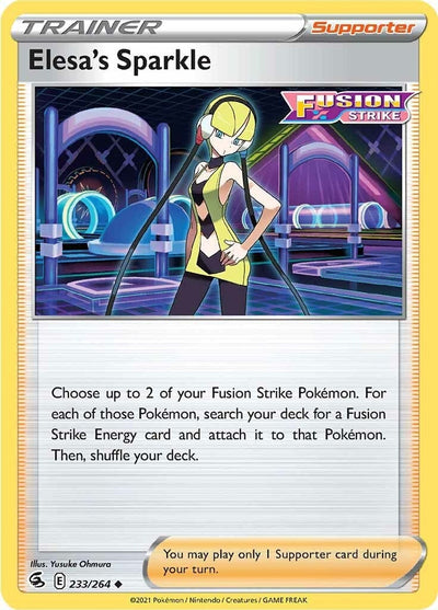 Elesa's Sparkle (SWSH08: Fusion Strike) (233/264) 