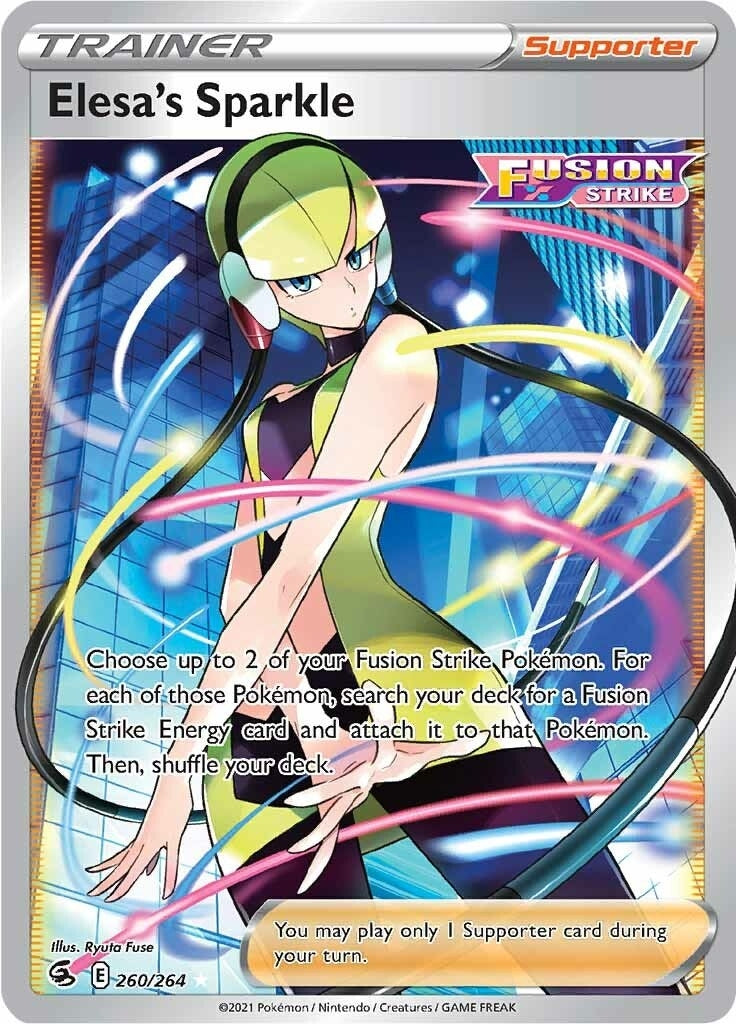 Elesa's Sparkle (Full Art) (SWSH08: Fusion Strike) (260/264) 