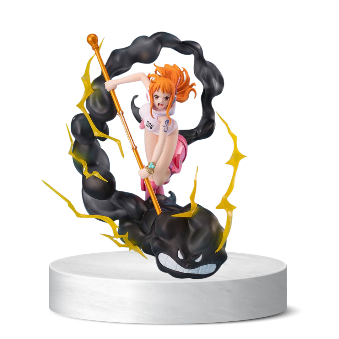 One Piece Nami Lightning Blast Statue - ZERO Extra Battle