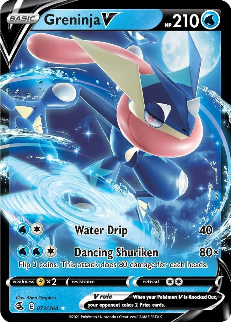 Greninja V (SWSH08: Fusion Strike) (073/264)