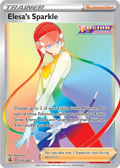 Elesa's Sparkle (Secret) (SWSH08: Fusion Strike) (275/264) 