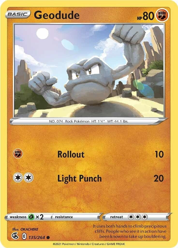 Geodude (SWSH08: Fusion Strike) (135/264)