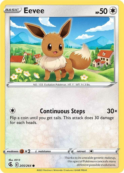 Eevee (SWSH08: Fusion Strike) (205/264)
