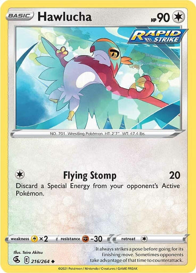 Hawlucha (SWSH08: Fusion Strike) (216/264) 