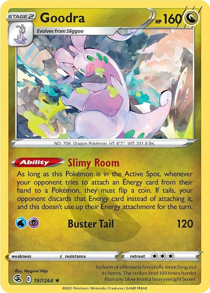 Goodra (SWSH08: Fusion Strike) (197/264) 