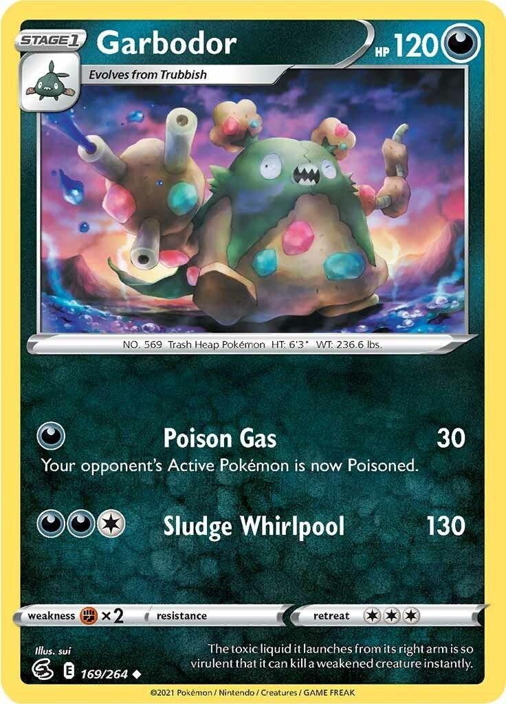 Garbodor (SWSH08: Fusion Strike) (169/264) 