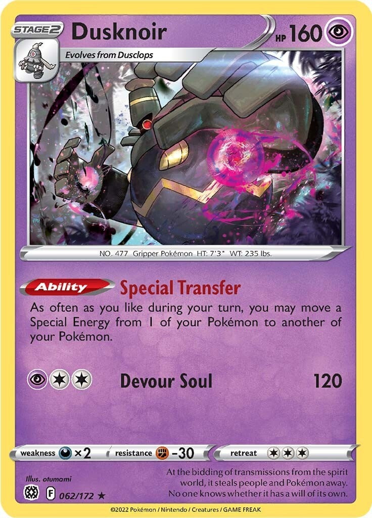Dusknoir (SWSH09: Brilliant Stars) (062/172) 