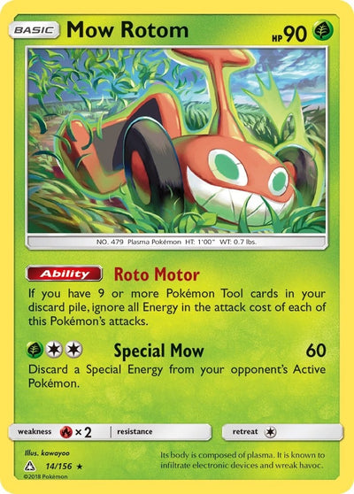 Image for Mow Rotom (SM - Ultra Prism) (14/156) - Pokemon