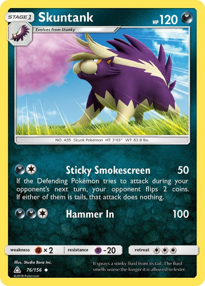 Image for Skuntank (SM - Ultra Prism) (76/156) - Pokemon