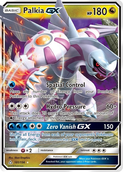 Image for Palkia GX (SM - Ultra Prism) (101/156) - Pokemon