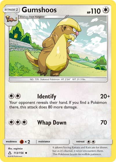Image for Gumshoos (SM - Ultra Prism) (113/156) - Pokemon