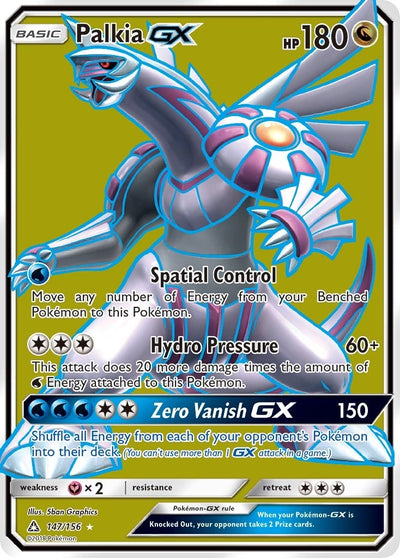 Image for Palkia GX (Full Art) (SM - Ultra Prism) (147/156) - Pokemon