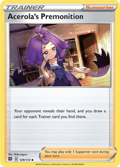 Acerola's Premonition (SWSH09: Brilliant Stars) (129/172) 
